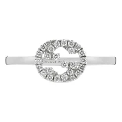 18 kt hvidguld og diamanter - Ring