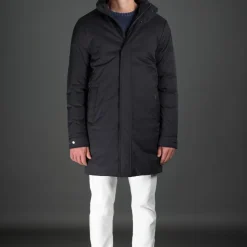 Acqua Line Glat Frakke med Gåsedun