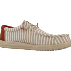 Afslappede snøresko til feriebrug