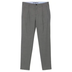 Antracitgrå Bukser med Skjult Lukning