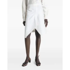 Asymmetric Midi Skirt