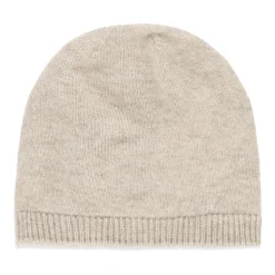 Baby Cashmere Beanie Cap Beige
