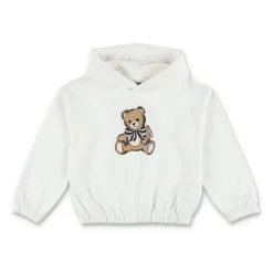 Bear Print Hoodie Leggings Sæt