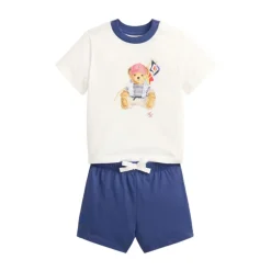 Bear T-shirt og shorts sæt