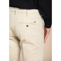 Beige Chino Bukser i Regular Fit