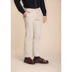 Beige Chino Bukser i Regular Fit
