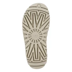 Beige Sandaler Rund Tå Velcrolukning