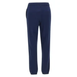 Blå Bomuld Jogger med Rød Logo