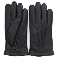 Blå Cashmere Foret Hjortehandsker