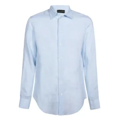 Blå Casual Skjorter D41SM0D10F9700