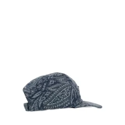 Blå Jacquard Paisley Baseball Cap