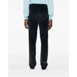 Blå Stilfulde Bukser