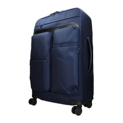 Blå Stofbagage med Justerbart Håndtag