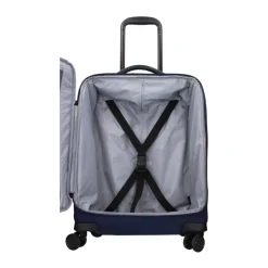 Blå Stofbagagevogn med TSA-lukning