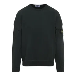 Blå Sweatshirt AW25 Afslappet Stil