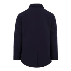 Blå Trenchcoat Model A004