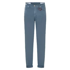 Blå Vasket Denim Jeans