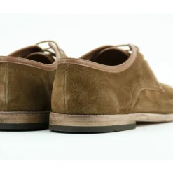 Bløde Tan Suede Derby Sko