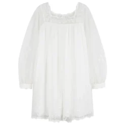 Blomsterbroderet kjole