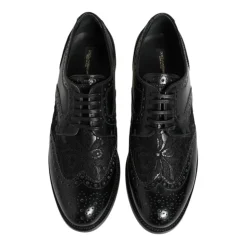 Blomstret Blonder Formelle Derby Sko