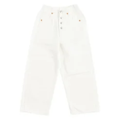 Bomulds joggingbukser med elastisk talje