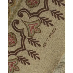 Bomuldsblanding Jacquard Tørklæde