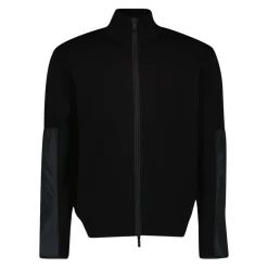 Bomuldsjakke med lynlås