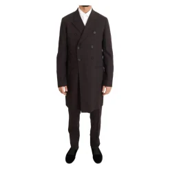 Bordeaux Uld Stretch 3-delt Dragt