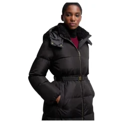 Briant Hætte Lang Dunjakke