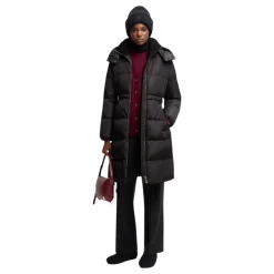 Briant Hætte Lang Dunjakke