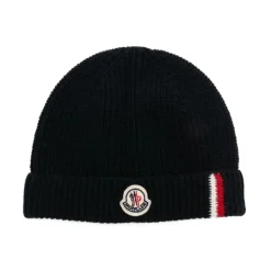 Børn Blå Beanie med Logo