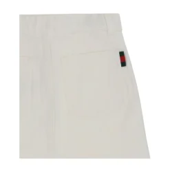 Børn Hvid Nederdel med Lommer