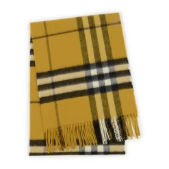 Broderet Cashmere Tørklæde