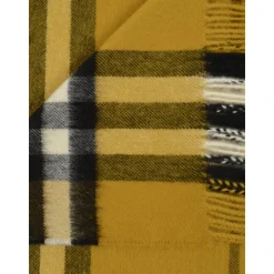 Broderet Cashmere Tørklæde