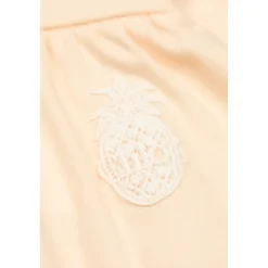 Broderet Kjole i Bomuld