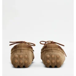 Brun Bådstil Flade Sko