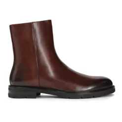 Brun herrestøvler med højere skaft