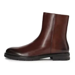 Brun herrestøvler med højere skaft