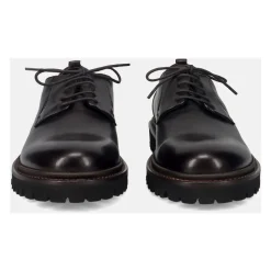 Brun læder Derby sko