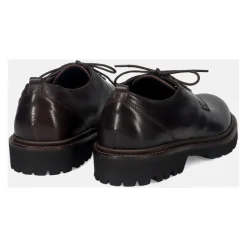 Brun læder Derby sko