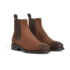 Brun læder sneakers