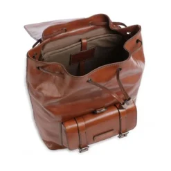 Brun læderrygsæk Cesare Line