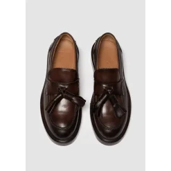 Brun Penny Loafer Triple Lædersål
