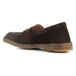 Brun Ruskind Mokkasin Sandaler