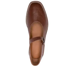 Brun Silke & Nylon Flade Sko