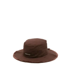 Brun Snørehat med Logo