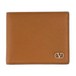 Brun VLogo Signature Kalveskind Pung