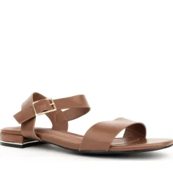 brune åbne sandaler