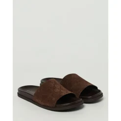 Brune Sandaler med Remme og Spænde