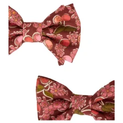 Burgundy Hårklemmer Sæt med Kirsebær